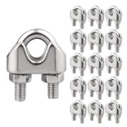 3/8" Stainless Steel Wire Rope Cable Clip Clamp Of M10,PACK New. Price: $21.13.