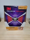 3M Pro Grade Precision 80CT Sanding Sheets *220 Grit* 9" X 11" 26220PGP-4 New. Price: $55.00.