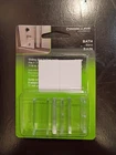 Prime-line 6059 Sliding Shower Door Bottom Guide, 1/2 In. Channels, Pack New. Price: $9.79.