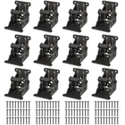 Spiglamm 12 Pack Folding Brackets, Self-lock Hinge With Screws For Black New. Price: $51.27.
