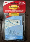 (16)-COMMAND Clear Adhesive Strip For Com. Hooks & Pic Hanger 17200CLR-ES-16PK New. Price: $10.00.