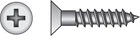 Hillman 40075 Zinc Plated Steel Flat Head Phillips Wood Screw #8 X 2 In. New. Price: $17.23.