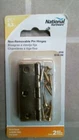 National Hardware N146-290 2-1/2" Non-removable Pin Hinge Brass Finish, Fs New. Price: $10.00.