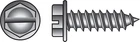 Hillman 70253 Zinc Plated Slotted Hex Washer Head Sheet Metal Screw #6 1/2 In. New. Price: $9.57.