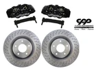 Wilwood AERO6 140-12629 1997-2013 C5 C6 Corvette Black Caliper Upgrade Kit New. Price: $1239.00.