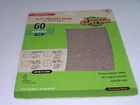 Gator Sandpaper, Coarse 60-GRIT, 9 X 11-IN., 4-PK. -4440 New. Price: $6.99.