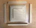 Evermark Newel Post Hardware 3 1/2" Stair Parts NC-77 White Oak Radius Cap. Price: $19.99.
