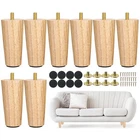 Maitys 4 Inch Round Solid Furniture Legs Wooden Replacement Chair F... New. Price: $38.95.