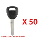 50 Key Shell Case Compatible With Honda Acura Uncut Blade Non Chip HD103 HD106 New. Price: $59.62.