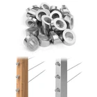 Muzata 20PACK T316 Cable Railing Kit Angle Beveled Washer 25 30 35 Degrees CR60 New. Price: $46.99.