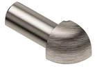 Schluter Rondec - 3/8" Outside Corner Brushed Nickel (ev/ro 100 Atgb) New. Price: $16.99.