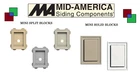 Mid America Vinyl, Mini Split & Solid Blocks. Many Colors. Brand New Open. Price: $6.87.