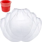 Boao 25 Pieces Gallon Elastic Top Paint Strainer Bags White Fine Mesh New. Price: $36.01.