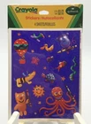 Vintage Hallmark Crayola Stickers 4 Sheets 90S Sealed New Old Stock Pack. Price: $12.99.