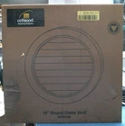 Cellwood 18" Round Gable Vent (RDGV18) Fs Open. Price: $80.00.