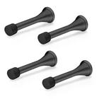 Door Stoppers For Wall Spring Black Stops R New. Price: $14.37.