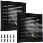26" X Gable Aluminum Wall Vents With Screen & Screws For Shed Attic Air New. Price: $195.99.