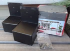 2PK 6" Colinx Pergola Black Steel Post Wall & Railing Bracket For 6X6 Open. Price: $54.90.