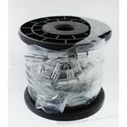 Certbuy 200FT Vinyl Coated Wire Rope Cable With Aluminum Crimping Loop Sleeves New. Price: $24.97.