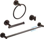 Bronze Bathroom Accessories, Rubbed Hardware Includes Toilet New. Price: $67.59.