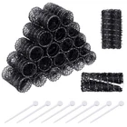 20 Pack Vintage Brush Rollers For Hair With Picks Medium Wire Mesh New. Price: $23.60.