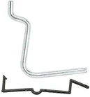 National Hardware N180-007 Peg Hook, 1-3/4 In, 1/4 Opening, Steel, Zinc New. Price: $11.52.