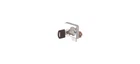 Crl Chrome Clamp-on Lock For 1/4" Double Glass Door Keyed Alike Secure Fit New. Price: $15.30.