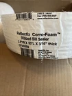 Foam Sill Sealer, White, 3.5-IN. X 50-FT. CF30550. 4 Rolls! 200FT Total New. Price: $39.99.
