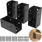Irenporu 4PCS Stainless Steel Deck Railing Brackets Connectors, Br... New. Price: $34.36.