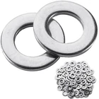Zyuarom 120 Pcs M8 Flat Washer Stainless, 0.33" X 0.61"OD 0.055"T, Silver New. Price: $13.69.
