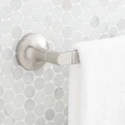 Signature Hardware 466398 24 Inch Lentz Towel Bar Brushed Nickel Open. Price: $70.00.