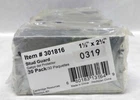 Cambridge 30-PACK Galvanized Stud Support Bracket #301816 1.5"X2.75" Guards New. Price: $12.97.
