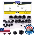 Mardatt 25PC Npt Carbon Steel Pipe Plug Kit 1/8" 1/4" 3/8" 1/2" 3/4" New. Price: $21.40.