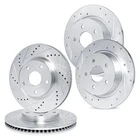 For Toyota Highlander 14-19 Drilled & Slotted Front Rear Brake Rotor Set New. Price: $399.86.