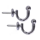 Ample Decor 2 Pcs Hook, Curtain Tieback Hooks, Metal Backs For New. Price: $9.99.