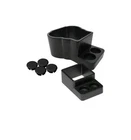 Aria Railing Straight Wall Mount Attach Kit Black New. Price: $24.99.