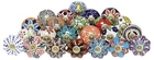 Folk Craft Kitchen Cabinet Knobs Pack Of D-1.7 X H-2.5 Inches, Multicolor New. Price: $47.23.