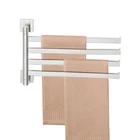 Alise Swivel Towel Rack 4-ARM Bar Space Saving Wall Mount New. Price: $51.88.