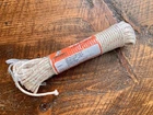 Samson #8 Spot Cord 1/4" 100 Ft. Solid Braided Cotton Nylon Core Sash Used. Price: $24.99.