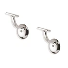 Polished Nickel Handrail Stair Brackets 2 Pack 3 Inch Heavy Duty Support New. Price: $12.53.