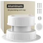 Safoner Aluminum Rv Roof Sewer Plumbing Vent Cap Kit- Metal Medium, White New. Price: $27.97.