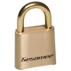 Sesamee K0436 Combination Padlock, Bottom, Brass New. Price: $32.29.