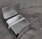 Mitek Dual-sided 4"X4"'' Post Anchor (PA44E-TZ) Open. Price: $19.00.
