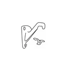 Delaney 406105 Chrome 3" Hand Rail Bracket New. Price: $13.21.