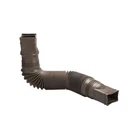Amerimax 85019 Downspout Extension, Flexible Brown Poly, Extends 24 - 55 In. New. Price: $29.60.