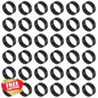 Uxcell 60PCS Black Silicone Rubber Bands 12MM Cable Ties Strong Elastic New. Price: $20.00.