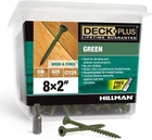 Hillman Deck Plus 48400 Wood Screws #8 2", Green, 5LB Box New. Price: $30.95.