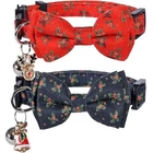 Lamphyface Christmas Cat Collar Breakaway With Cute And Bell New. Price: $14.16.