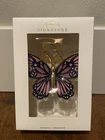 Hallmark Signature Butterfly Spread Your Wings Goldtone Metal Pink - 2021 Nib New. Price: $12.00.