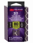 3-IN-1 Sanding Sponge, Medium Grit DCDA80-PGP-1T New. Price: $15.85.